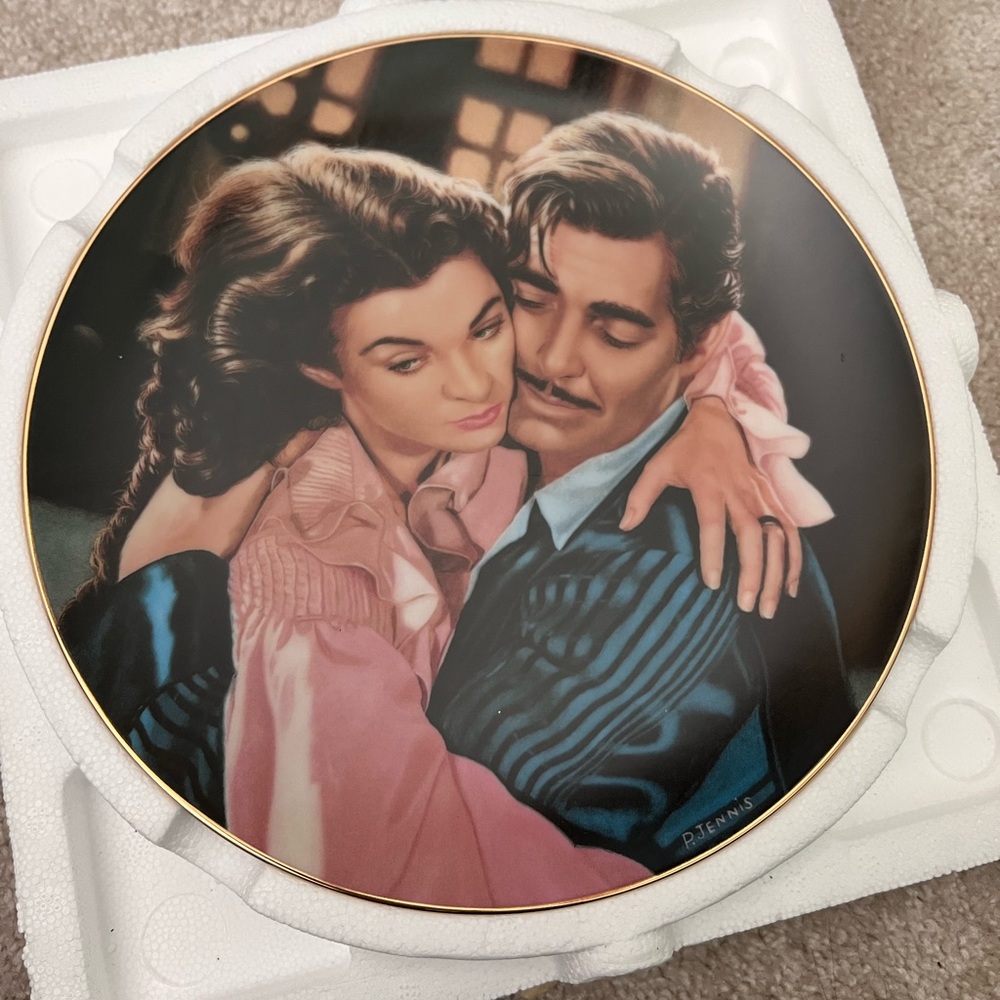 Gone With The Wind “Nightmare” Plate